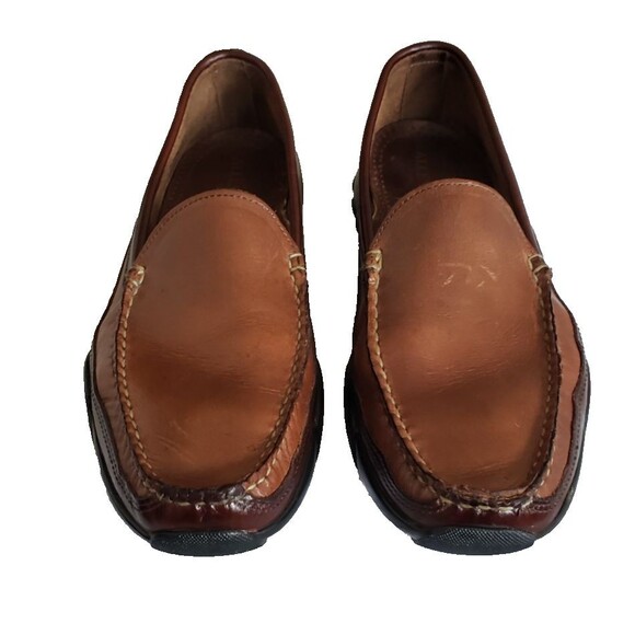 Allen Edmonds Brown Boulder Venetian Leather Driving Loafer Men\'s Size 13 B main image 9